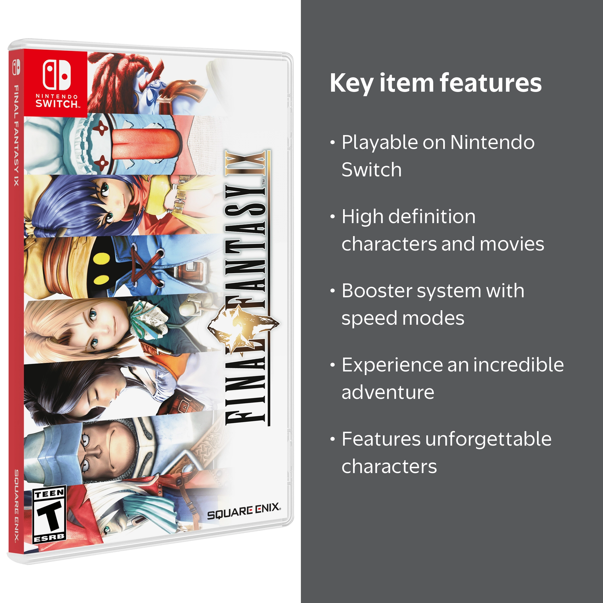 Square Enix, Video Game, Final Fantasy IX for Nintendo Switch