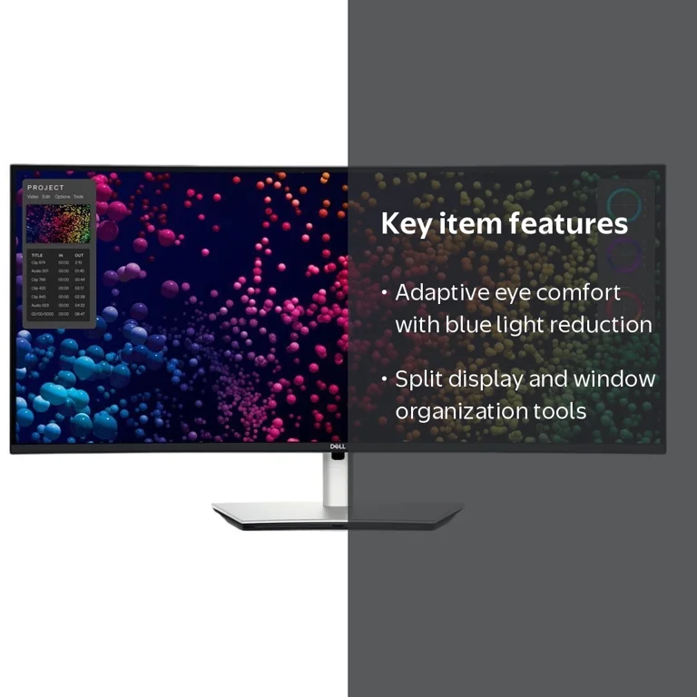 Dell, Monitor, 40-Inch Curved Thunderbolt Hub with 5K Display