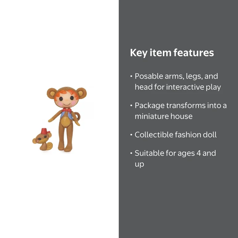 Mini Lalaloopsy Silly Fun House Ace Fender Bender Doll - Walmart.com