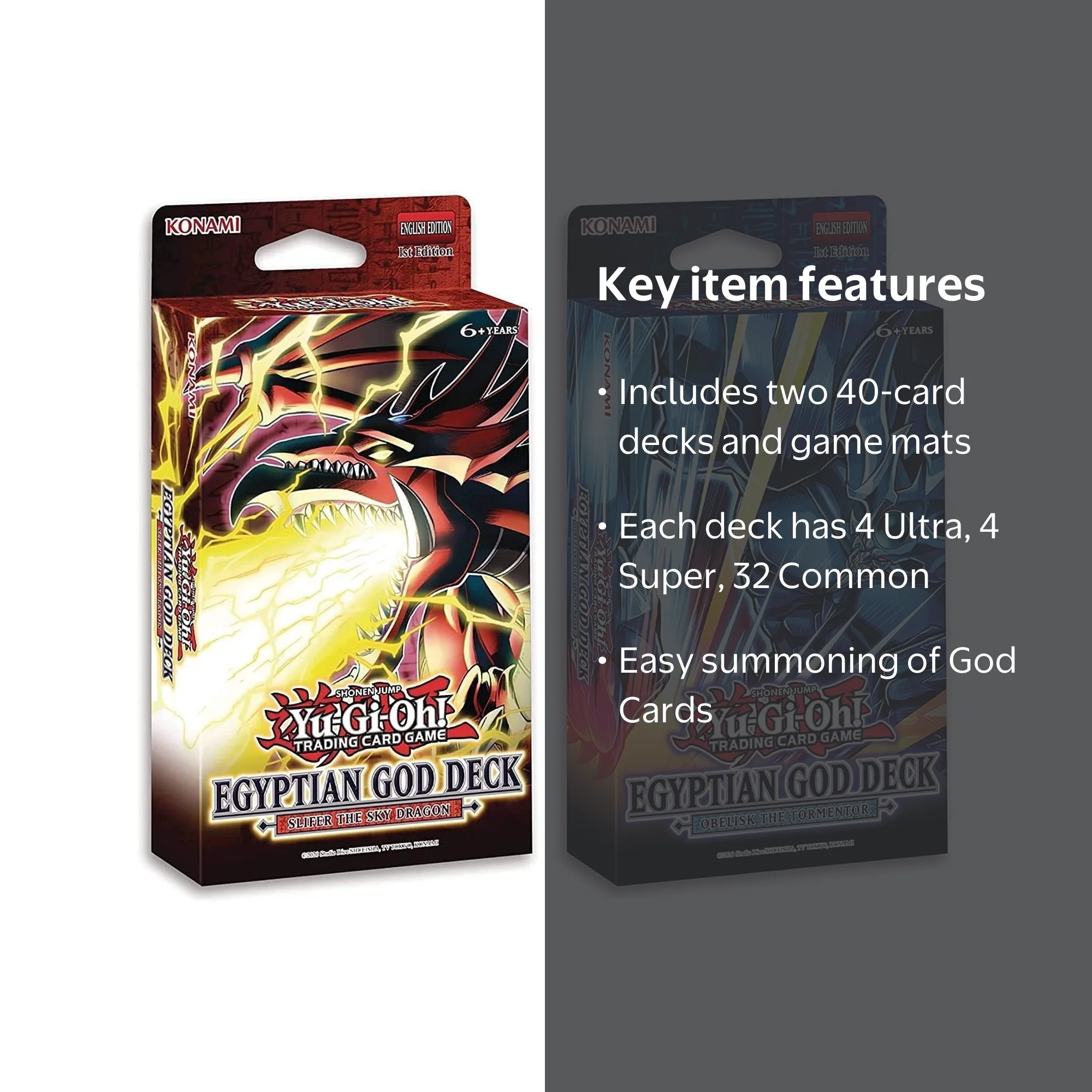 yugioh deck egyptian god Yu-Gi-Oh! TCG: Yugioh: Egyptian God Decks -