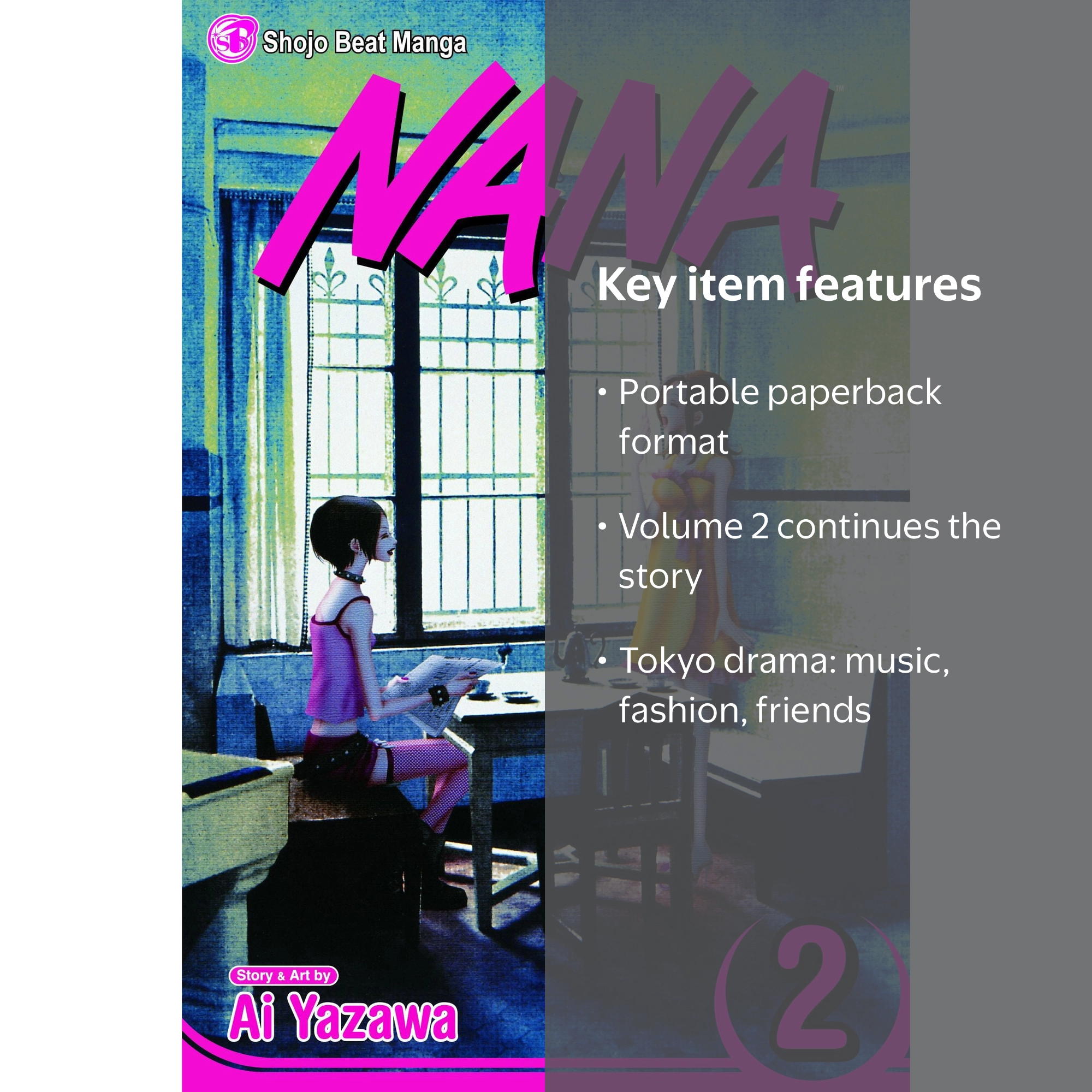 Nana: Nana, Vol. 2 (Series #2) (Paperback) - Walmart.com