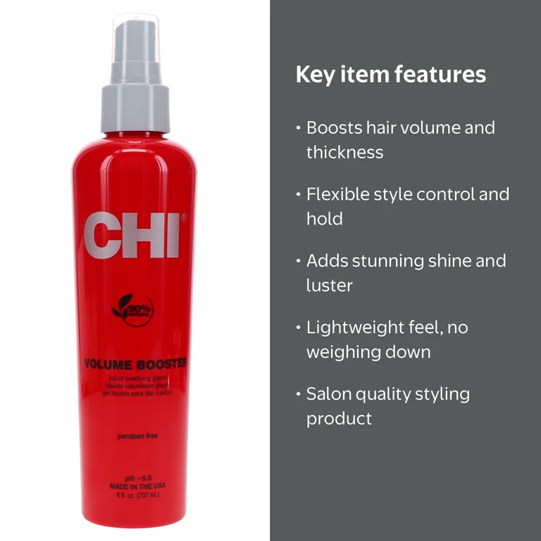 CHI, Volume Booster, 8 oz, Thickening and Styling Glaze - Walmart.com