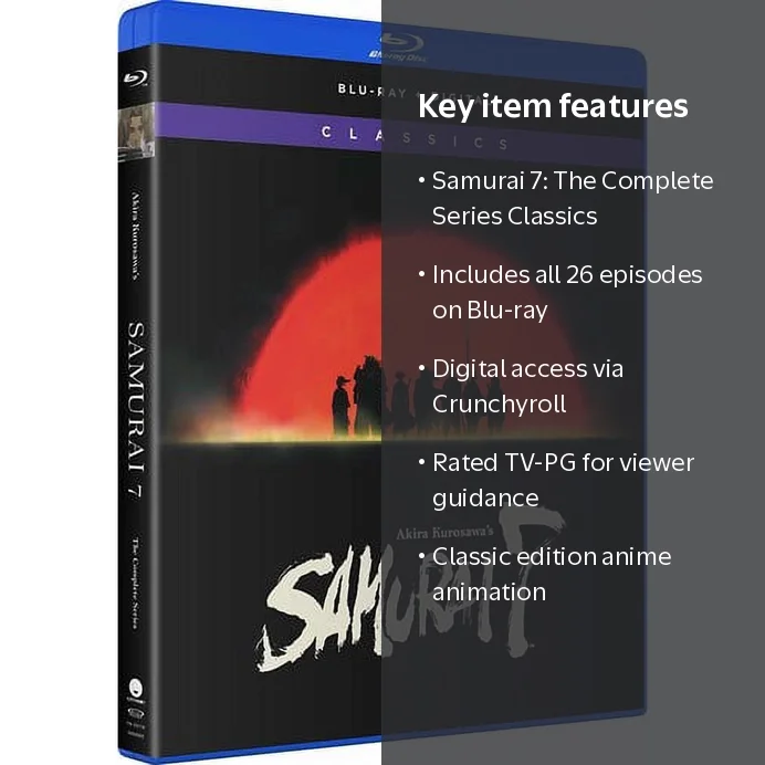 Samurai 7: The Complete Series Classics (Blu-ray + Fun Digital