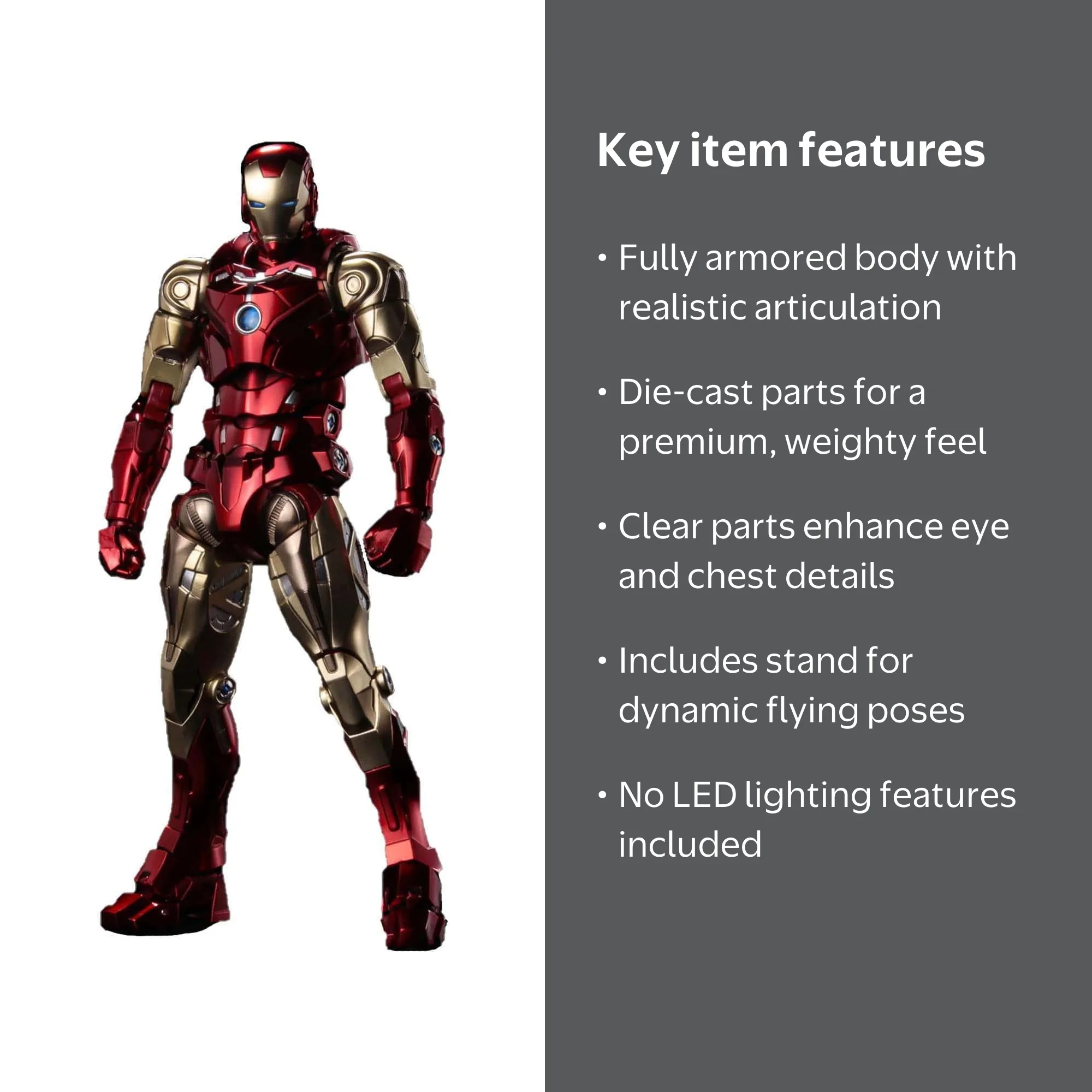 BANDAI HOBBY, Figure Action, Sentinel Fighting Armor, Iron Man