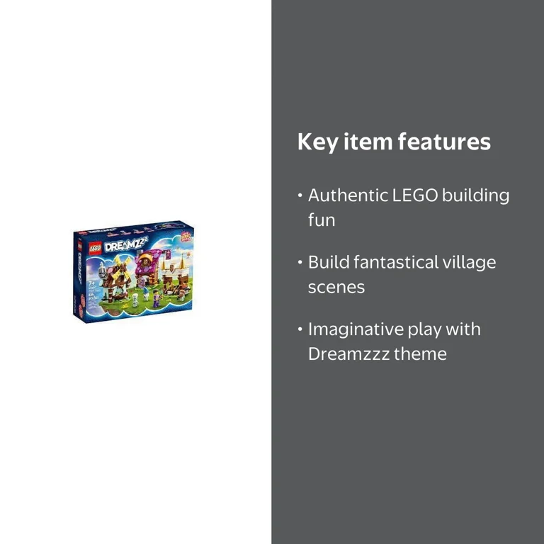 LEGO Dreamzzz 40657, Dream Village Set - Walmart.com
