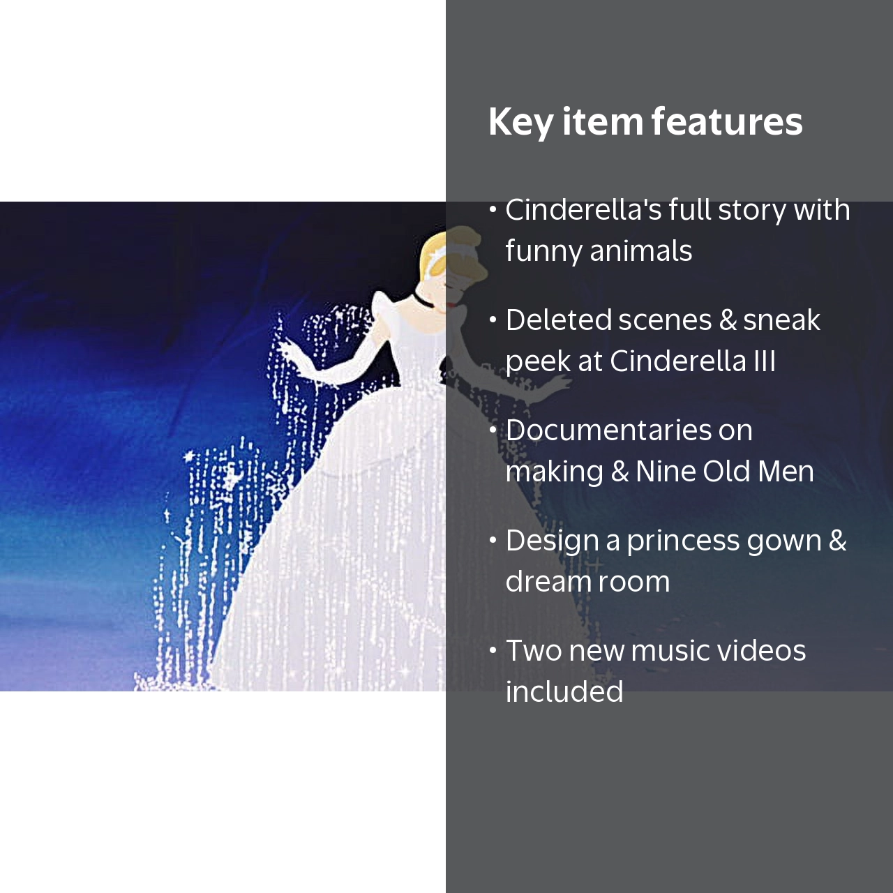 Disney, Cinderella 2-Disc Special Edition, DVD, Other - Walmart.com