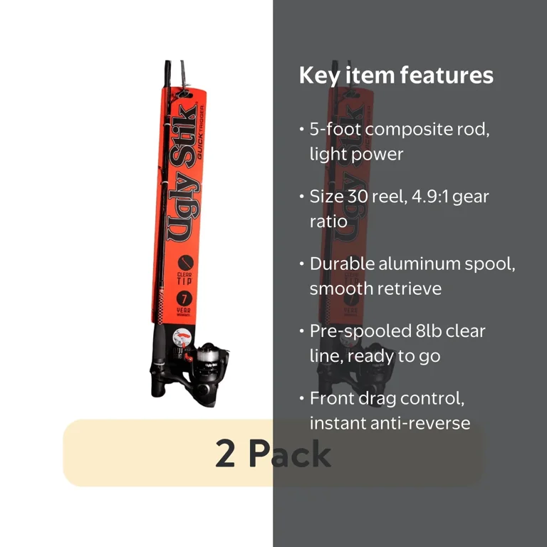mills fleet farm in store light ugly stik combos Elite Spinning Combo Rods that act like skittish thoroughbreds instead of unshod workhorses Ugly Stik Ugly Tuff Spinning