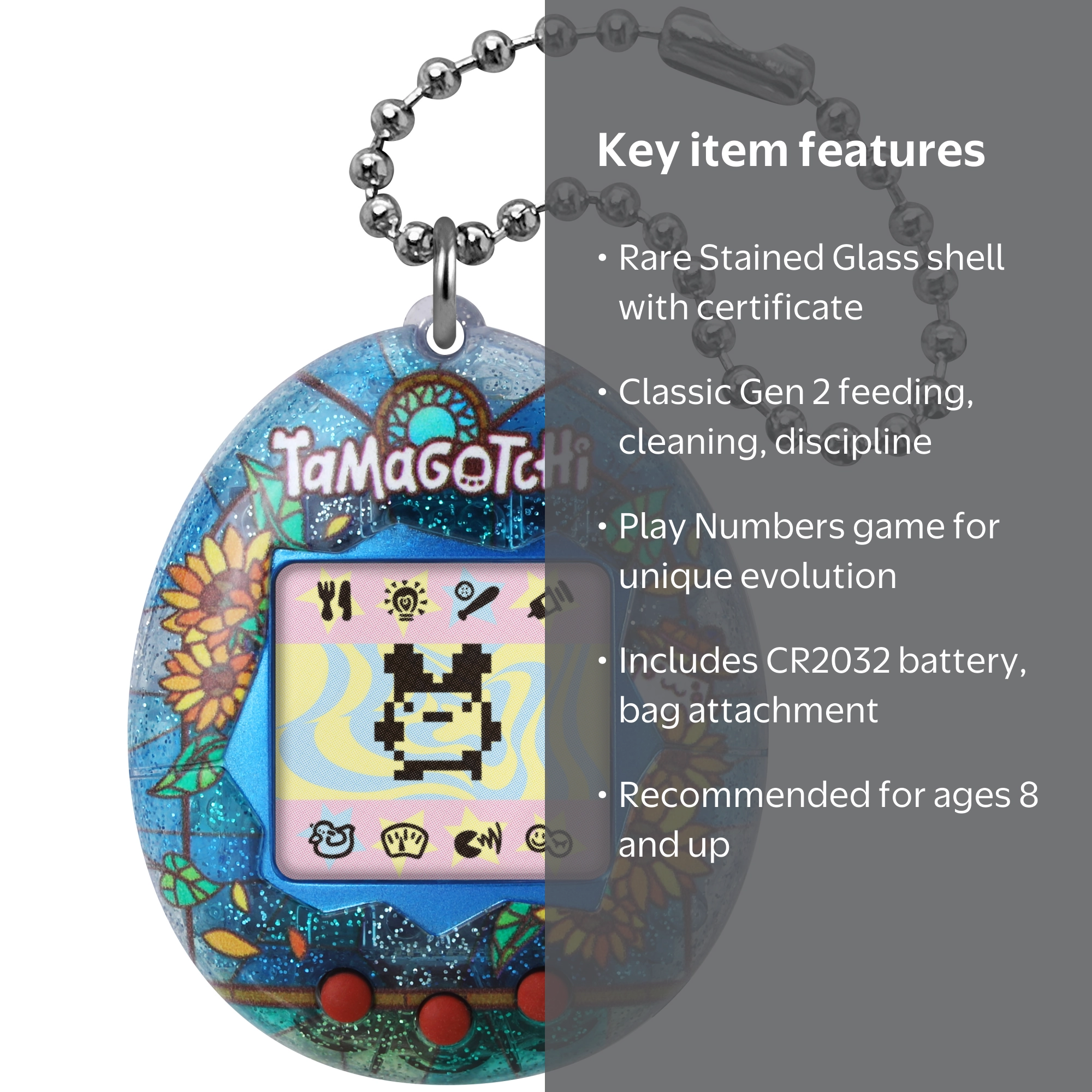 たまごっち 海外限定 stained glass 夏 みみっち ひまわり Original Tamagotchi - Stained Glass Summer - Walmart.com