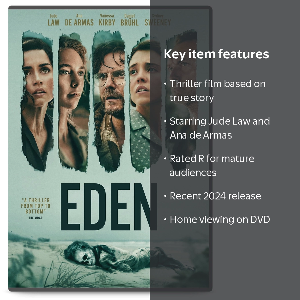 Anderson, DVD, Eden 2024, Thriller Movie Set on Remote Island