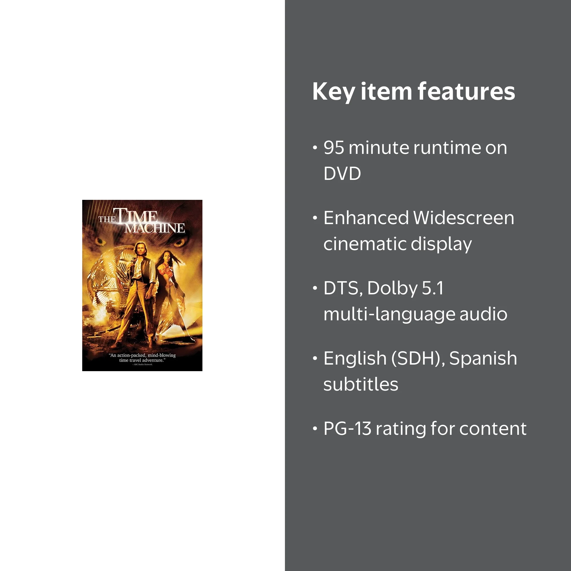 Paramount - The Time Machine [DIGITAL VIDEO DISC] - Walmart.com