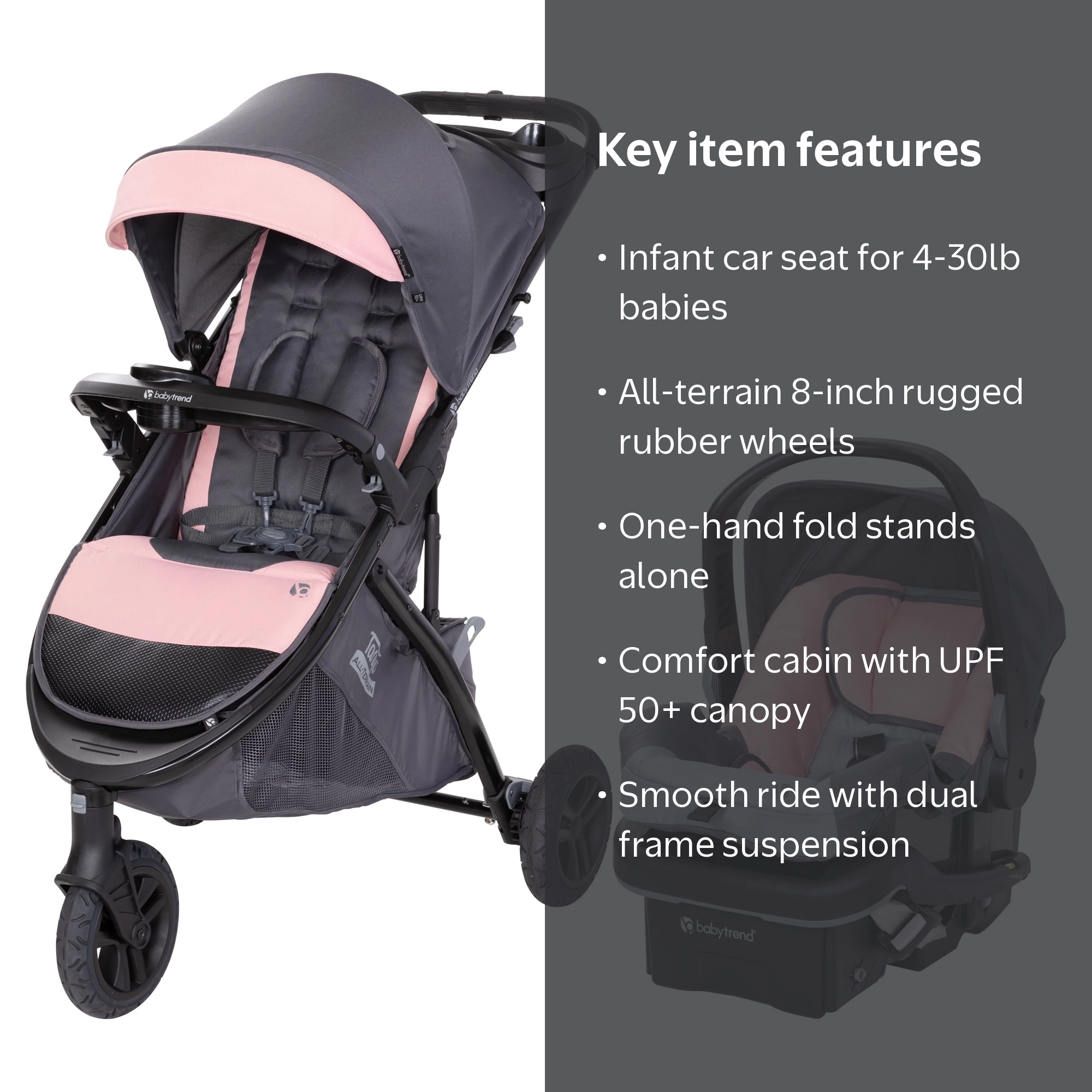 Baby Trend Tango 3 All-Terrain Travel System (with EZ-Lift™ PLUS