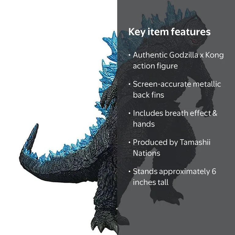 S.H.Monsterarts Godzilla 2024 Action Figure - Godzilla x Kong The