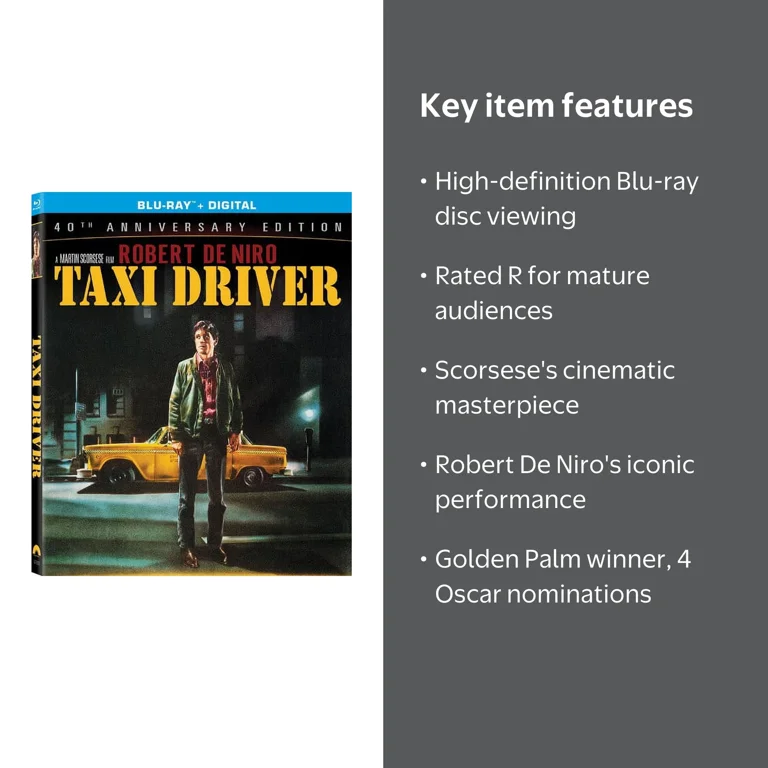 Taxi Driver (Blu-ray) - Walmart.com