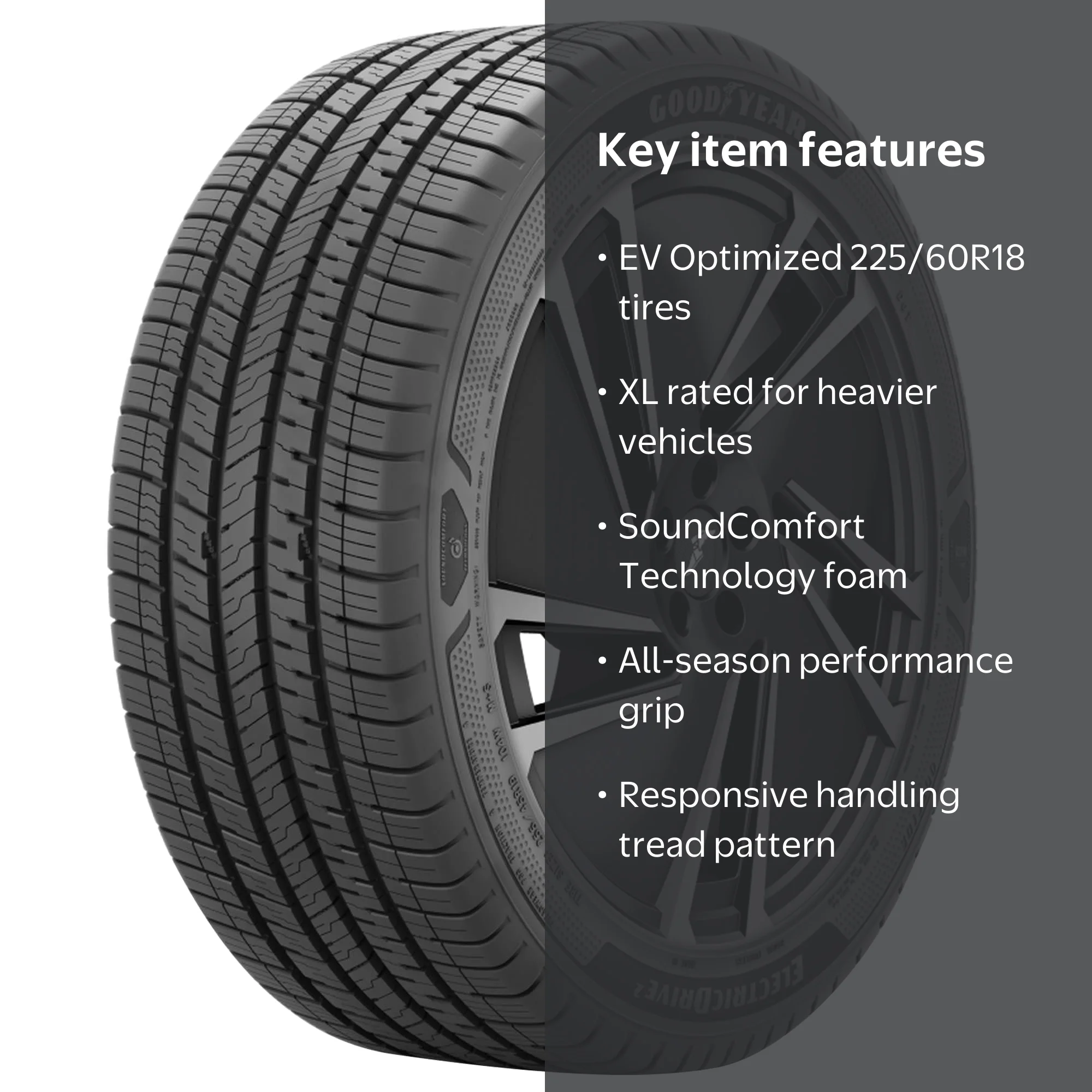 Goodyear ElectricDrive 2 SCT All Season 225/60R18 104H XL Electric