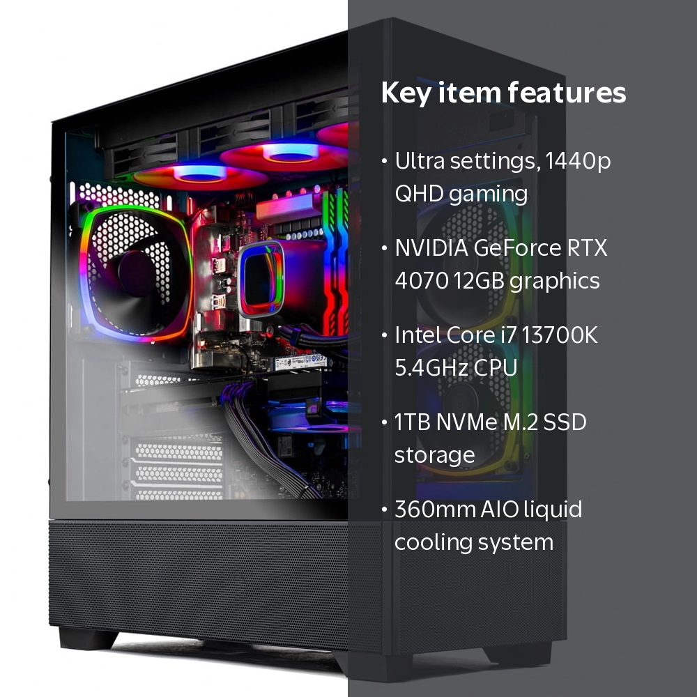 デュアルCPU PC 空冷 16コア32スレッド SSD windows11 Skytech Azure Prebuilt Gaming PC Tower, Liquid Cooled, Intel i7