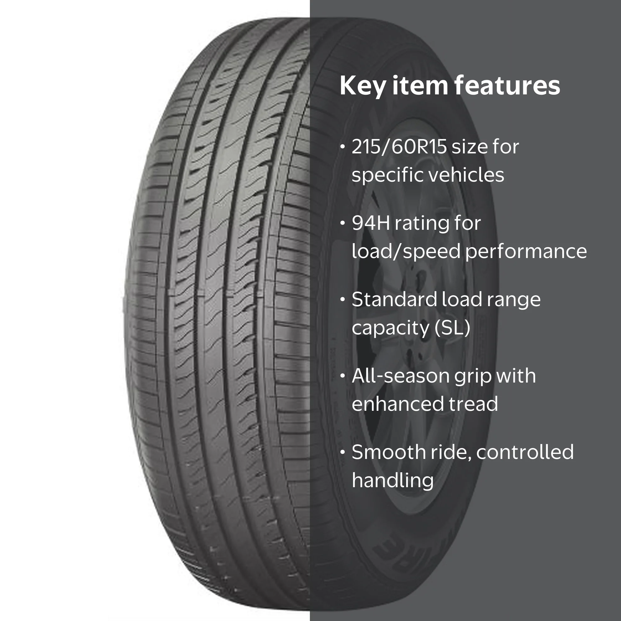 Starfire Solarus AS All Season 215/60R15 94H Passenger Tire