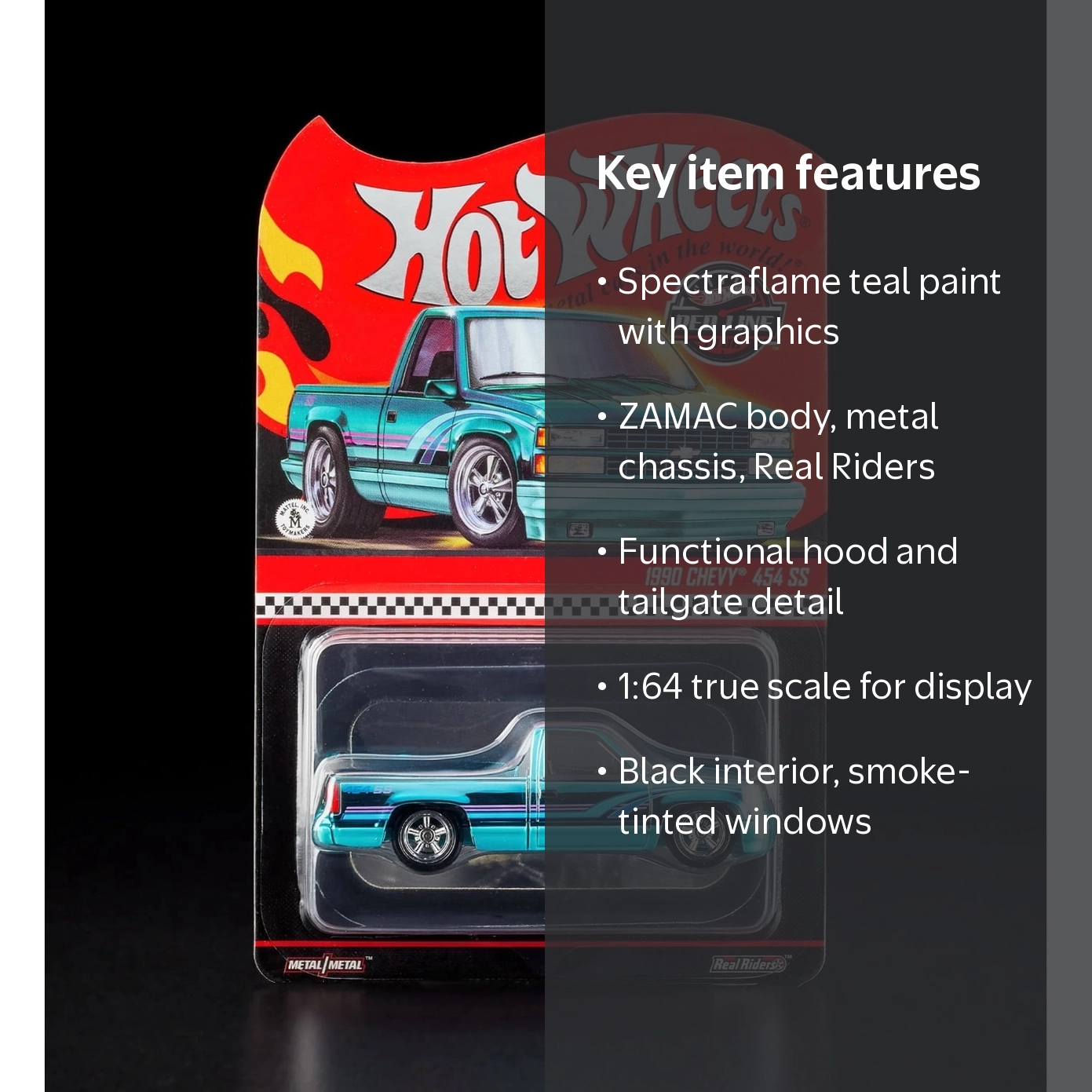 Hot Wheels RLC Exclusive 1990 Chevy 454 SS - Walmart.com