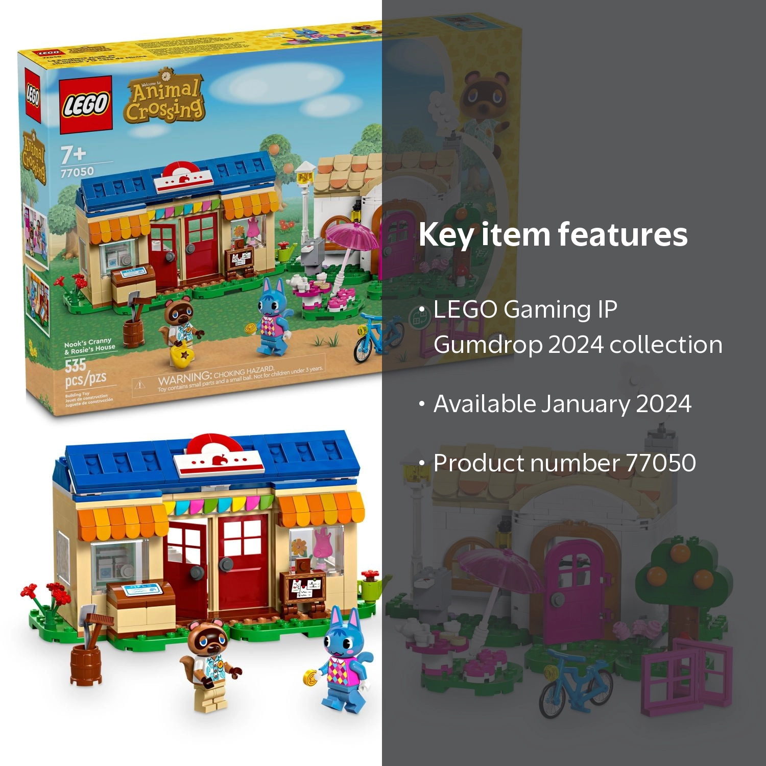 LEGO, Gaming IP Gumdrop 2024, Multicolor, Launch Date Jan 2024