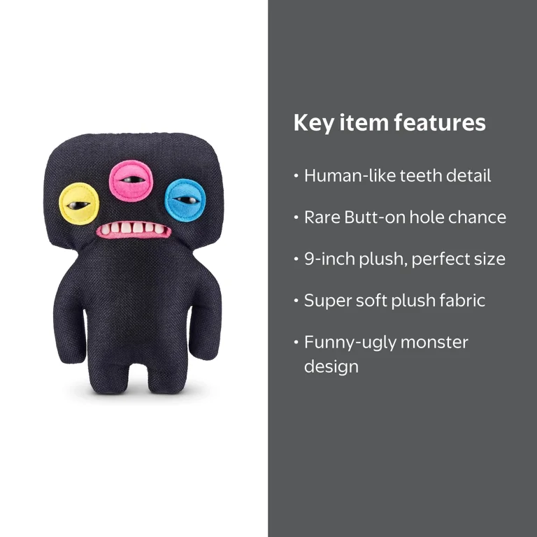 Fuggler, Laboratory Misfits Plush, 9 inches, Annoyed Alien