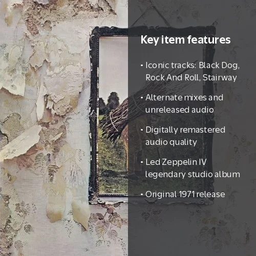 Led Zeppelin - Led Zeppelin IV (Deluxe CD Edition)(2CD) - Music