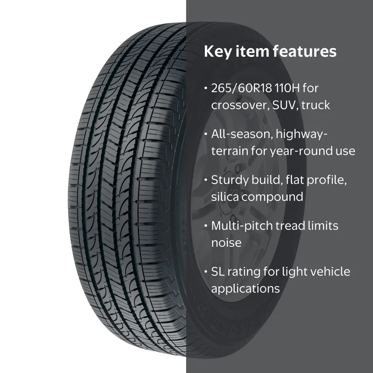 Yokohama Geolandar H/T G056 265/60R18 110H Light Truck Tire