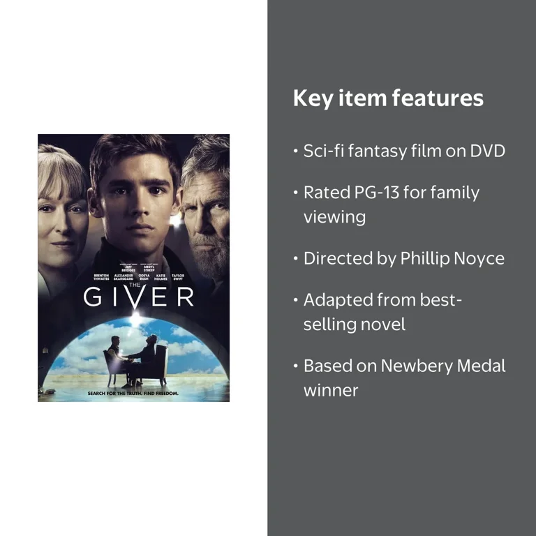 The Giver (DVD), TWC, Sci-Fi & Fantasy - Walmart.com