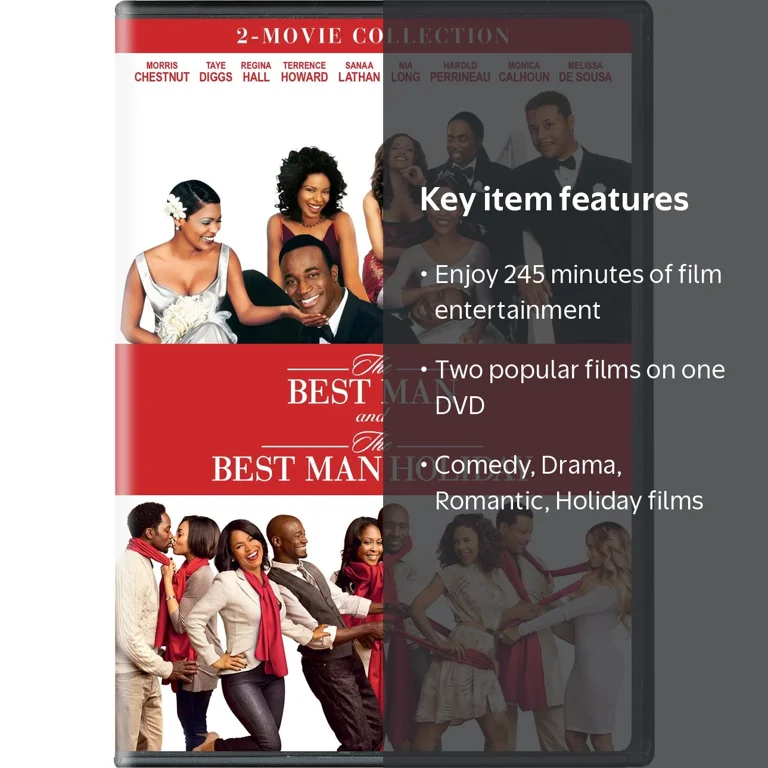 The Best Man/The Best Man Holiday (DVD Double Feature) [DVD