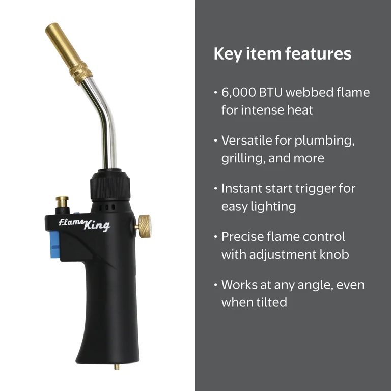 Flame King FK-028CGA Deluxe Performance High-Intensity Push Button