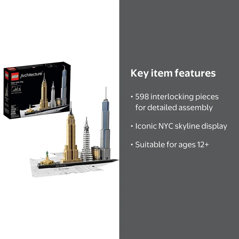 Lego Architecture Build-Your-Own New York City Skyline 21028