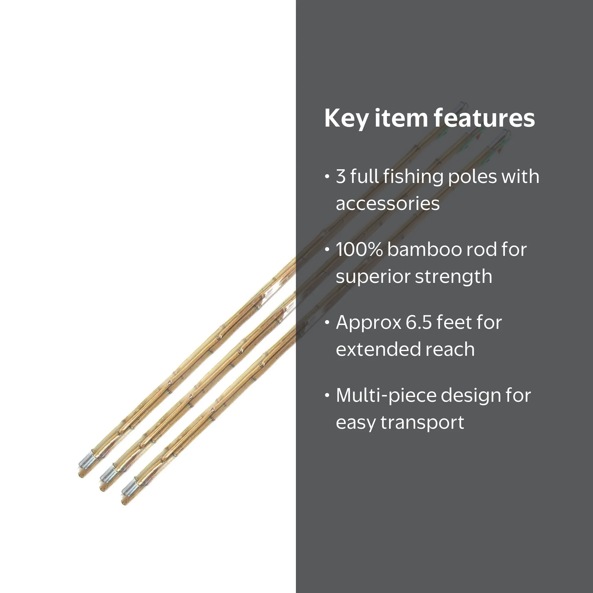 bamboo accessories for offshore fishing Thomas & Thomas handpicked culm of top Rush Creek Creations | Round