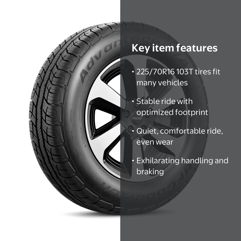 BFGoodrich, Advantage T A Sport LT All-Season Tire, 225/70R16 103T