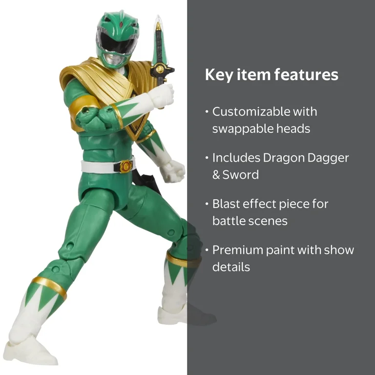 Power Rangers Lightning Collection Mighty Morphin Green Ranger Power Rangers Lightning Collection Mighty Morphin Green Ranger