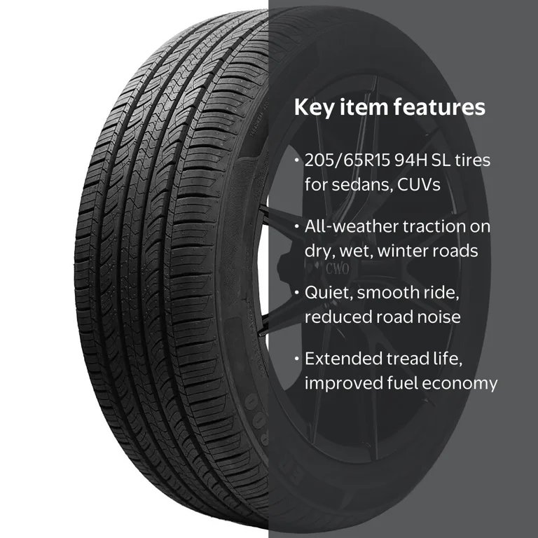 Advanta ER800 All Season 205/65R15 94H Passenger Tire - Walmart.com