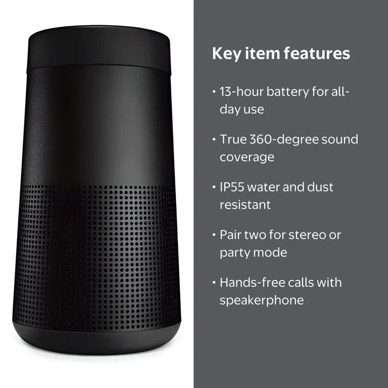 Bose SoundLink Revolve Series II Portable Bluetooth Speaker