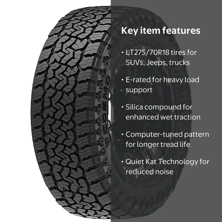 Cosmo Gripit XT All Terrain LT275/70R18 125/122S E Light Truck