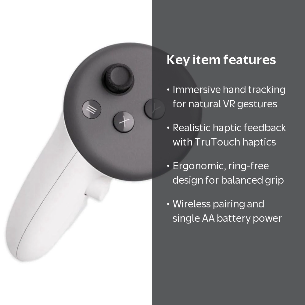 Meta Quest Left Hand Wireless Touch + 6DoF Tracking Controller