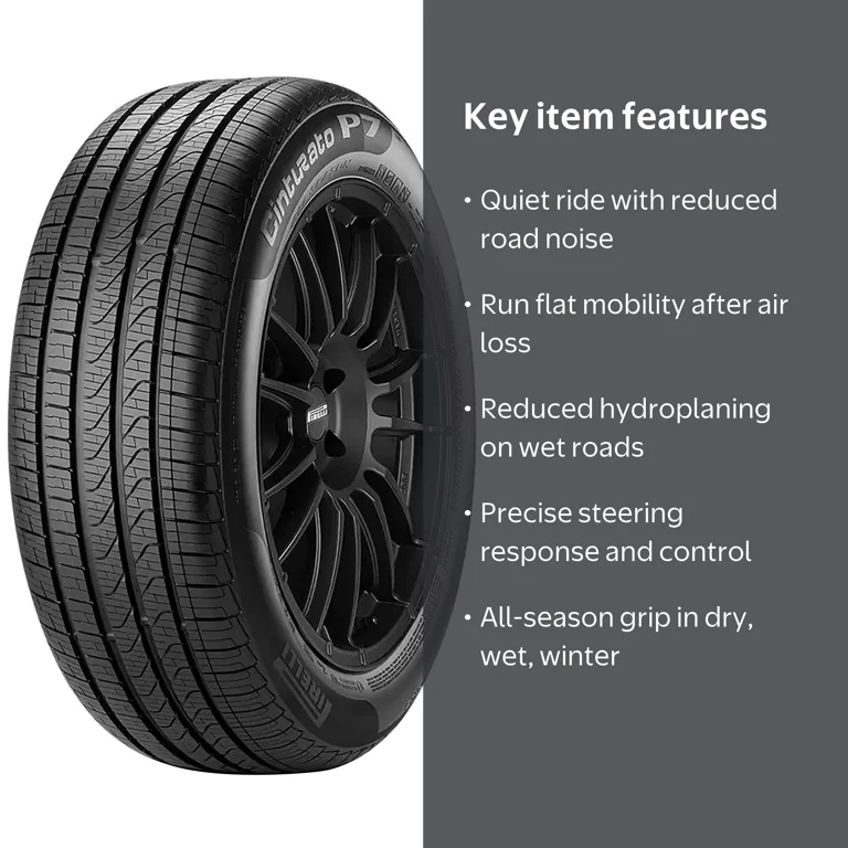 Pirelli, Cinturato P7 All Season, 225/45R18, Run Flat, All Season