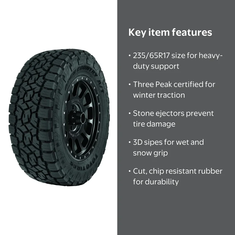 Toyo Open Country A/T III 235/65R17 108H Light Truck Tire for