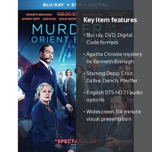 Murder on the Orient Express (Blu-ray + DVD + Digital Code