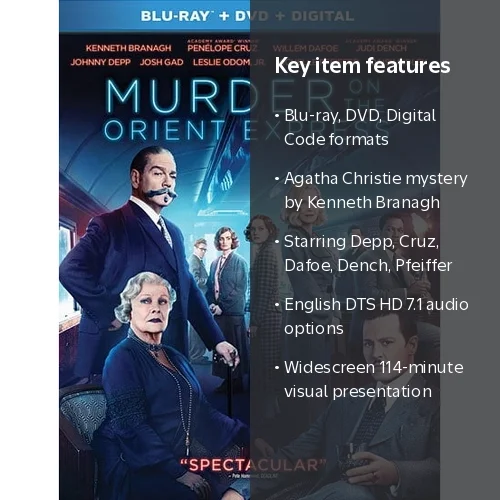 Murder on the Orient Express (Blu-ray + DVD + Digital Code