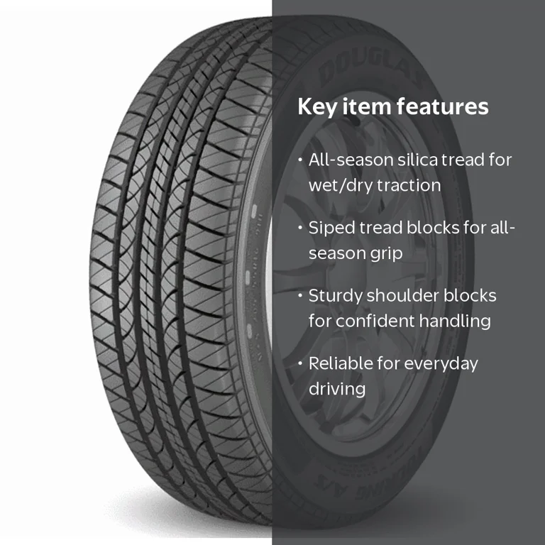 Douglas Touring A/S 235/65R16 103T All-Season Tire - Walmart.com