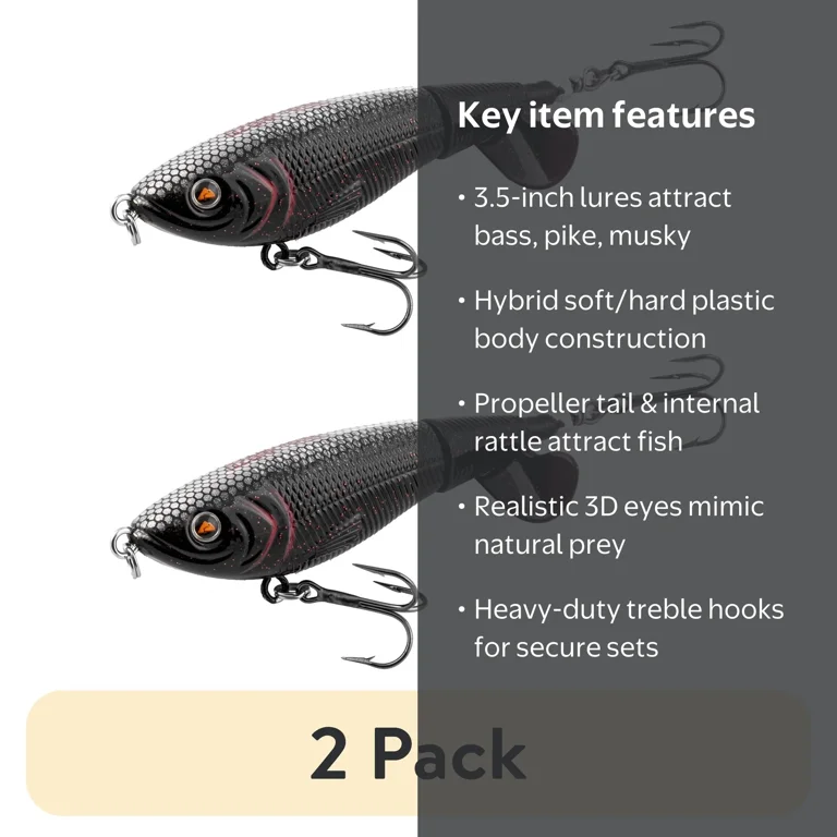 black owned fishing lure companies DOG BAIT COMPANY LUNKER PUNKER w/ ORIGINAL BOX • 6.5