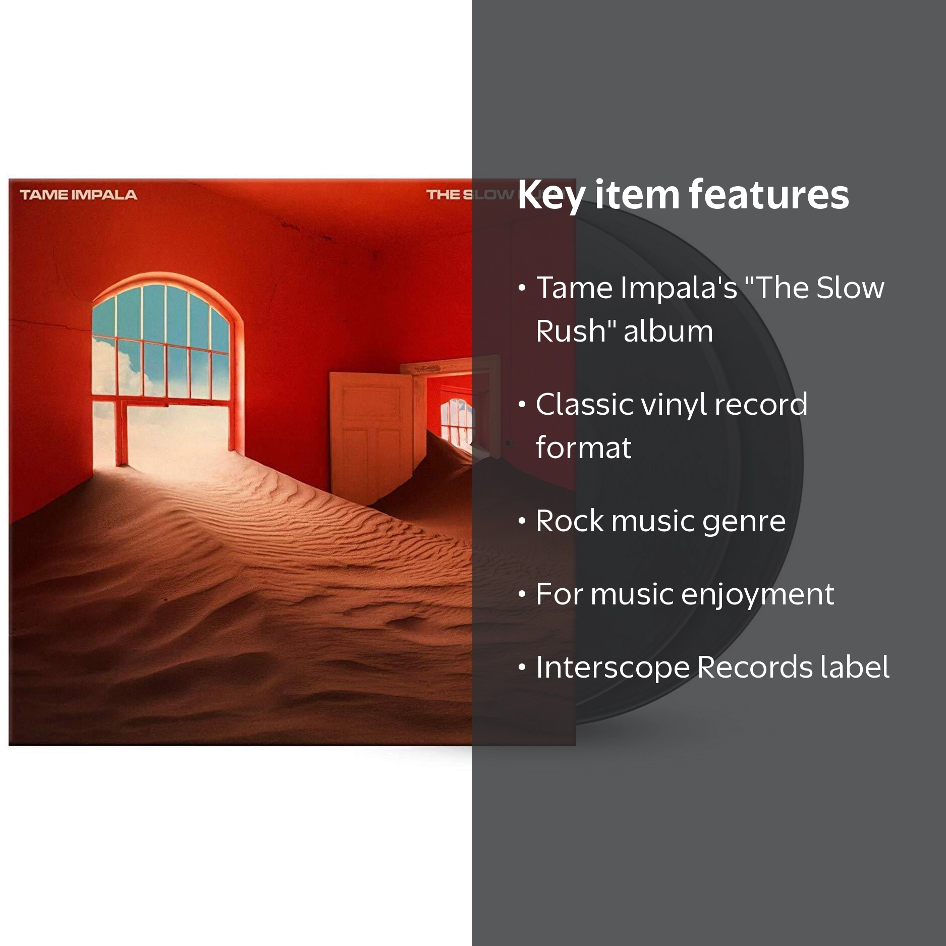 Tame Impala - The Slow Rush Vinyl, Music & Performance, Interscope