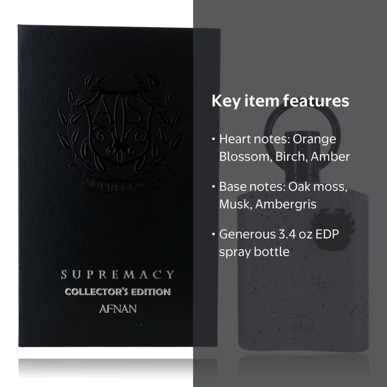 Afnan Supremacy Collector's Edition EDP Spray, Men's Fragrance
