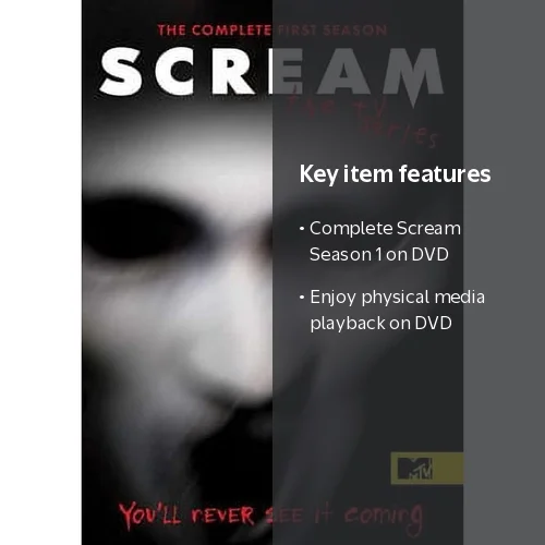Scream: The Complete First Season (DVD) - Walmart.com