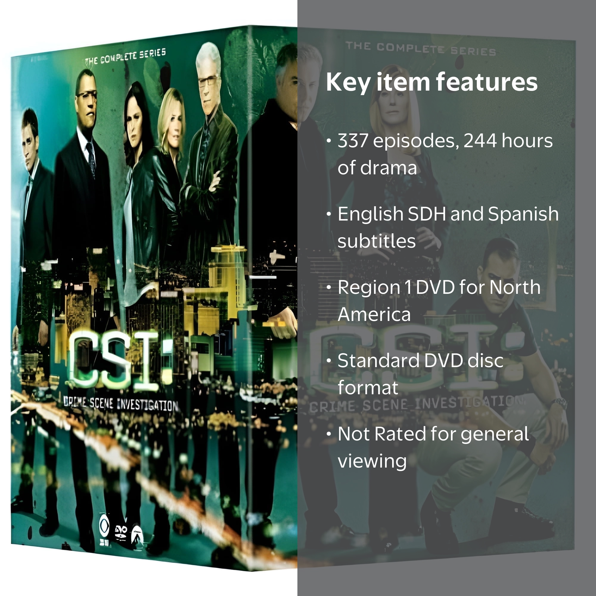 CSI: Crime Scene Investigation - The Complete Series (DVD