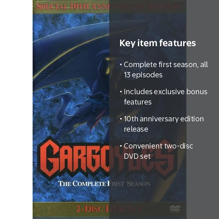 Disney, Gargoyles: The Complete First Season, 2-Disc DVD Set