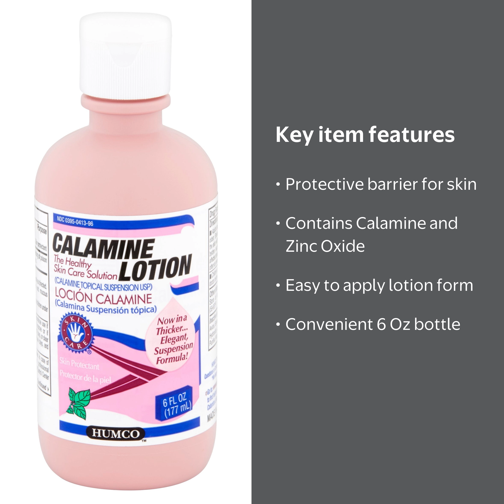 Humco Calamine Lotion, 6 Oz. HSA/FSA Eligible - Walmart.com