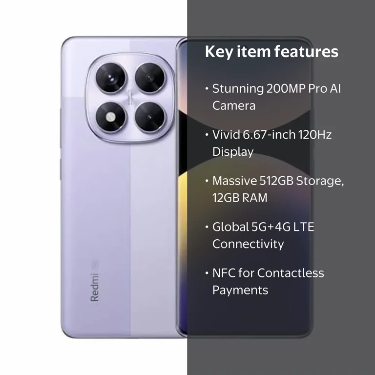 Xiaomi Redmi Note 14 Pro 5G 512GB ROM 12GB RAM Dual SIM GSM