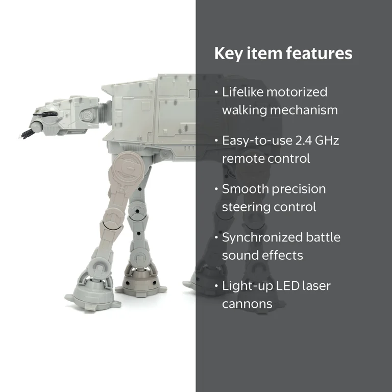 Star Wars R/C AT-AT Walker by Jada Toys – Pop Culture R/C Action